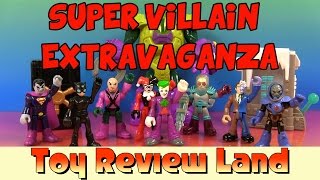 Imaginext Super Villain Extravaganza with The Joker Harley Quinn Cat Woman Batman and More [upl. by Wilfreda]