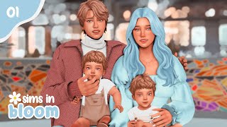 NEW Meet Generation 5 and 6  EP O1  The Sims 4  Sims in Bloom Legacy ForgetMeNot 💛 [upl. by Eyoj]