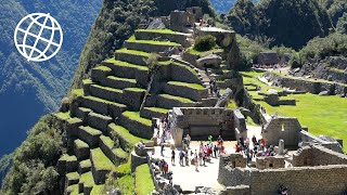 Machu Picchu Peru Amazing Places 4K [upl. by Jobe]