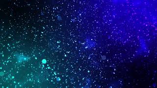 60 min  4K Relaxing Screensaver  Blue Glitter Particles [upl. by Parik]