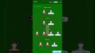 WARCC VS LIONS DREAM11 PREDICTION shorts cricket trending [upl. by Eilujna570]