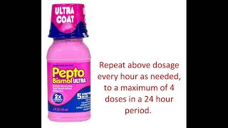 Pepto Bismol Maximum Strength [upl. by Wenda]