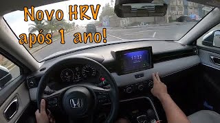 Novo Honda HRV 15T de 177cv após 1 ano de uso  Me arrependi [upl. by Dewayne]