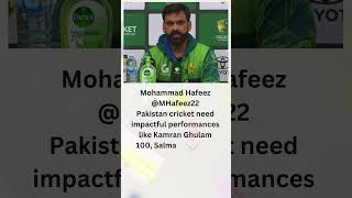 MUHAMMAD HAFEEZ TAUNT ON PR MASTER BABAR AZAM [upl. by Martino]