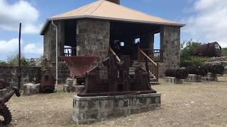 Exploring the Sugar Mill Outdoor Museum  Nevis Island Travel and Historic Sites [upl. by Lorien125]