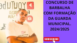 CONCURSO DE BARBALHA CE EDITAL ATÉ FIM DO ANO E COM FORMAÇÃO DA GCM [upl. by Naam]