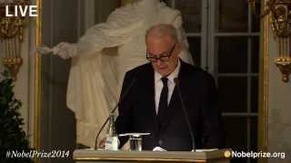 Discours de Patrick Modiano décembre 2014 [upl. by Knepper719]