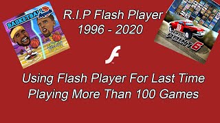 Playing Flash Games For LAST TIME [upl. by Sacul]