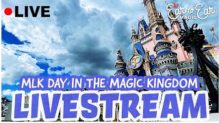 🔴 LIVE  MLK Day in the Magic Kingdom Livestream  11623 [upl. by Nnylatsyrk]