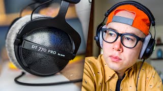 beyerdynamic DT 770 Pro listening test vs ATHM50x [upl. by Schnabel952]