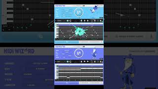 二つの MIDI WizardHIP HOP amp RAPF MINOR02 unison midiwizard daw [upl. by Elttil180]