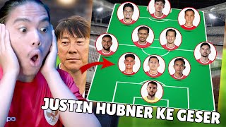 Squad timnas yang di panggil shin tae yong Justin hubner ke geser [upl. by Cinda]