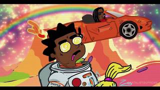 Kodak Black x Lil Wayne  Codeine Dreaming Music Video Moon Rock [upl. by Notsag999]