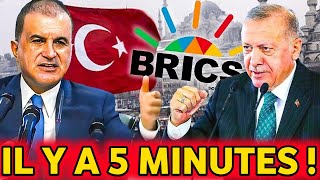 L’OTAN sous le choc  le porteparole du parti Erdogan révèle que la Turquie rejoint les BRICS [upl. by Ignaz]