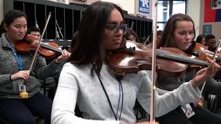 ARIZONA ZERVAS quotROXANNEquot  Maestro Js orchestra class [upl. by Bruckner]