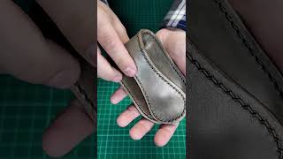 Leather wallet  coin purse wallet leather tutorial [upl. by Oliana598]