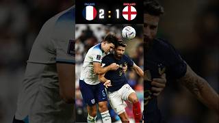 France 🆚 England 21 World Cup QuarterFinal 🏆⚔️ Match Highlights football shorts fifa [upl. by Lemrej884]