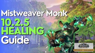 Mistweaver Monk 1025 Beginner Guide for M amp Raid [upl. by Hanahsuar]