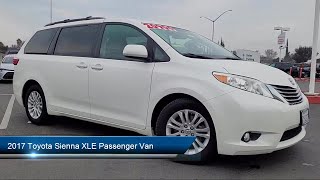 2017 Toyota Sienna XLE Passenger Van Stockton Lodi Manteca Sacramento [upl. by Anitan]