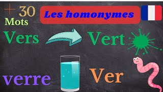 Découvrir les homonymes en français [upl. by Allicsirp]