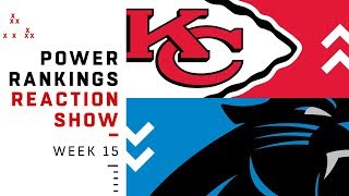 NFL Power Rankings Week 15 Reaction Show Steelers Out of Top 10  NFL [upl. by Erdnassac277]