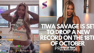 Tiwa Savage Previews A new Single Album quotFORGIVENESSquot [upl. by Cleodell]