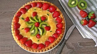 Crostata morbida con crema e frutta [upl. by Uis]