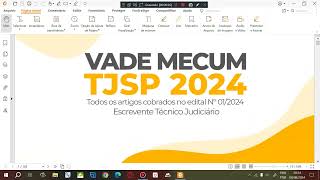 ESTATUTO DOS FUNCIONÁRIOS CIVIS DE SÃO PAULO Concurso Escrevente do TJSP capital e interior 2024 [upl. by Edmanda]