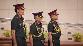 WATCH  SHAURYA DIWAS WREATH LAYING CEREMONY AT NATIONAL WAR MEMORIAL [upl. by Frodina]