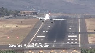 Atterrissages Difficiles dans lAéroport de Madère ATC Live [upl. by Breed]