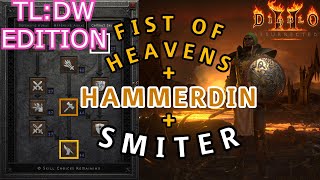 TLDW STRONGEST PALLY BUILD  FoH  HAMMER  SMITER  Farm ANYTHING  DIablo 2 Resurrected D2R [upl. by Nihs]