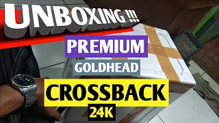 HD UNBOXING IKAN ARWANA CROSSBACK 24K [upl. by Sivrad475]