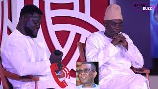 Dernier face to face Modou Lo vs Eumeu Sene Youssou Ndour appelle en direct sur le plateau [upl. by Vivia]