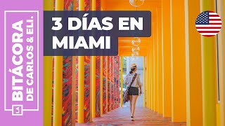 MIAMI  Qué hacer en 3 días South Beach Wynwood Walls Downtown y más [upl. by Marinelli]