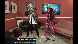 Performance by Bontle Modiselle amp Priddy Ugly  Afternoon Express  5 March 2019 [upl. by Okiam220]