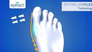 How to Correct an Hallux Valgus and Relieve Bunion Pain  by EPITACT at Boots [upl. by Cohdwell58]