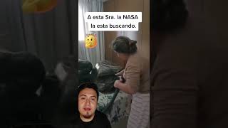 Esta señora la está buscando la NASA 😱 humor shortsviral memes nasa viralvideo [upl. by Allen697]