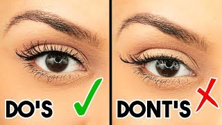 5 MISTAKES You Make When APPLYING FALSE LASHES  TrinaDuhra [upl. by Elocal]