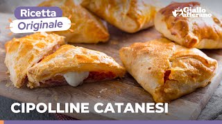 CIPOLLINE CATANESI – STREET FOOD SICILIANO DAL CUORE FILANTE [upl. by Annawak57]