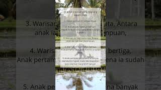 IslamicInheritance WarisDalamIslam HukumIslam SyariatIslam PembagianWaris [upl. by Celisse747]