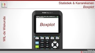 TI84 plus CET Boxplot [upl. by Mehelhteb]