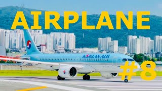 도심 속 작은 울산공항 활주로 이착륙 비행기 전용기 경비행기 airport landing take off A220 B737 G650 Cessna 비행기 planespotting [upl. by Abramo]