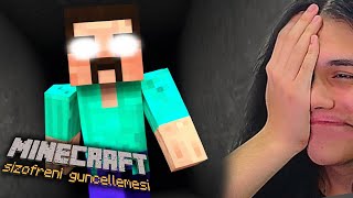 Minecraft ŞİZOFRENİ GÜNCELLEMESİ [upl. by Kucik]