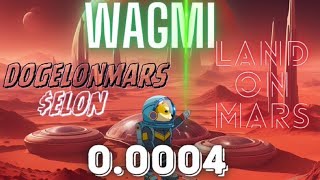 Dogelon Mars BULLRUN INCOMING 100x UFO Crash WTF [upl. by Ahsital393]