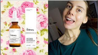 TRYING ROSEHIP OIL FOR A WEEK FOR MY ACNE SCARS FIRST IMPRESSIONS  The Ordinary [upl. by Thema]