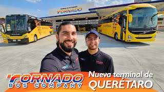 La NUEVA terminal de autobuses de TORNADO BUS en Queretaro [upl. by Jensen517]