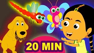 Top 10 Hit Malayalam Nursery Rhymes  20 Mins  Popular Malayalam Rhymes  Malayalam Kutti Paatugal [upl. by Neal]