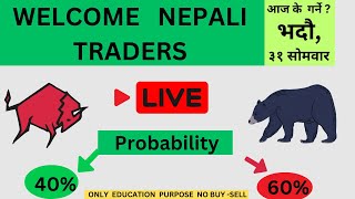 NEPSE LIVE  AI CHART OBSERVE TECHNICAL ANALYSIS [upl. by Adnomar]