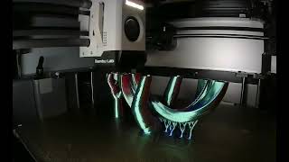 BambooLab X1 Carbon 3Color Print Sisyphus and the Mobius Ring TimeLapse in 4K UHD [upl. by Joline]