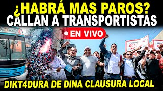 🔴CONTUNDENTE RESPUESTA DE DIRIGENTES TRANSPORTISTAS AL GOBIERNO [upl. by Araet663]